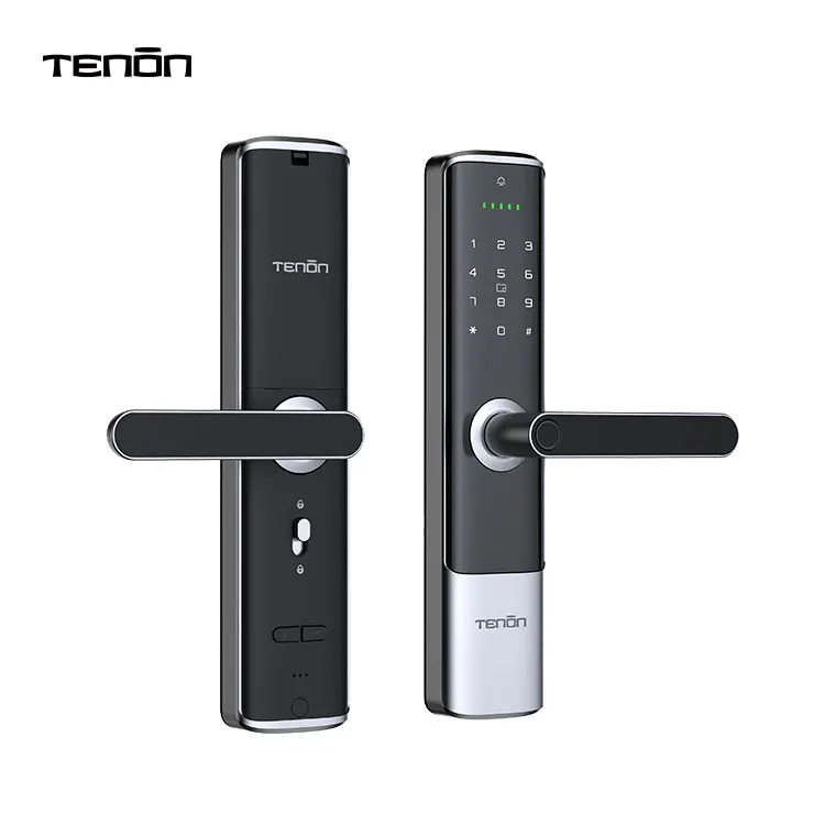 European Password Door Lock Apartment Electronic Lock Digital Fingerprint Door Lock Waterproof Smartlocks With Tuya App