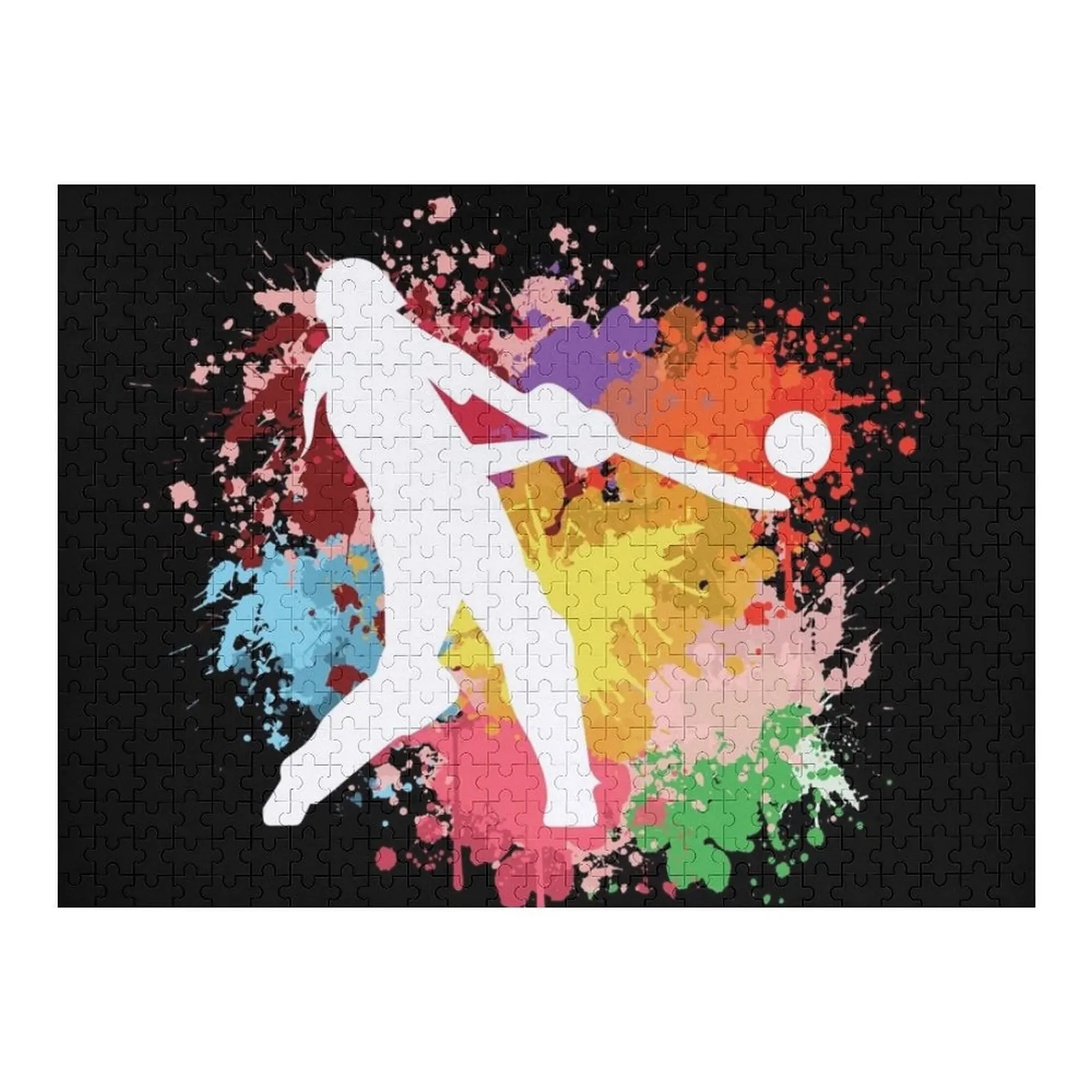 Cricket Illustration Art Jigsaw Puzzle doganale con foto Regali personalizzati per bambini Puzzle