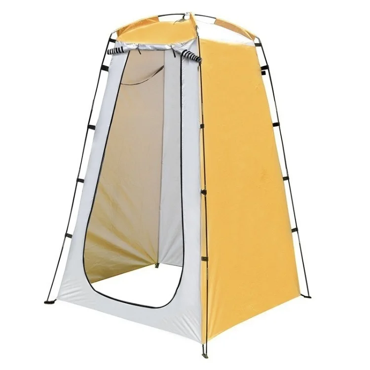 

Customized Design Dressing Changing Room-Portable Toilet Tent for Hiking Sun Shelter Picnic Fishing with Frame Pegs Ropes
