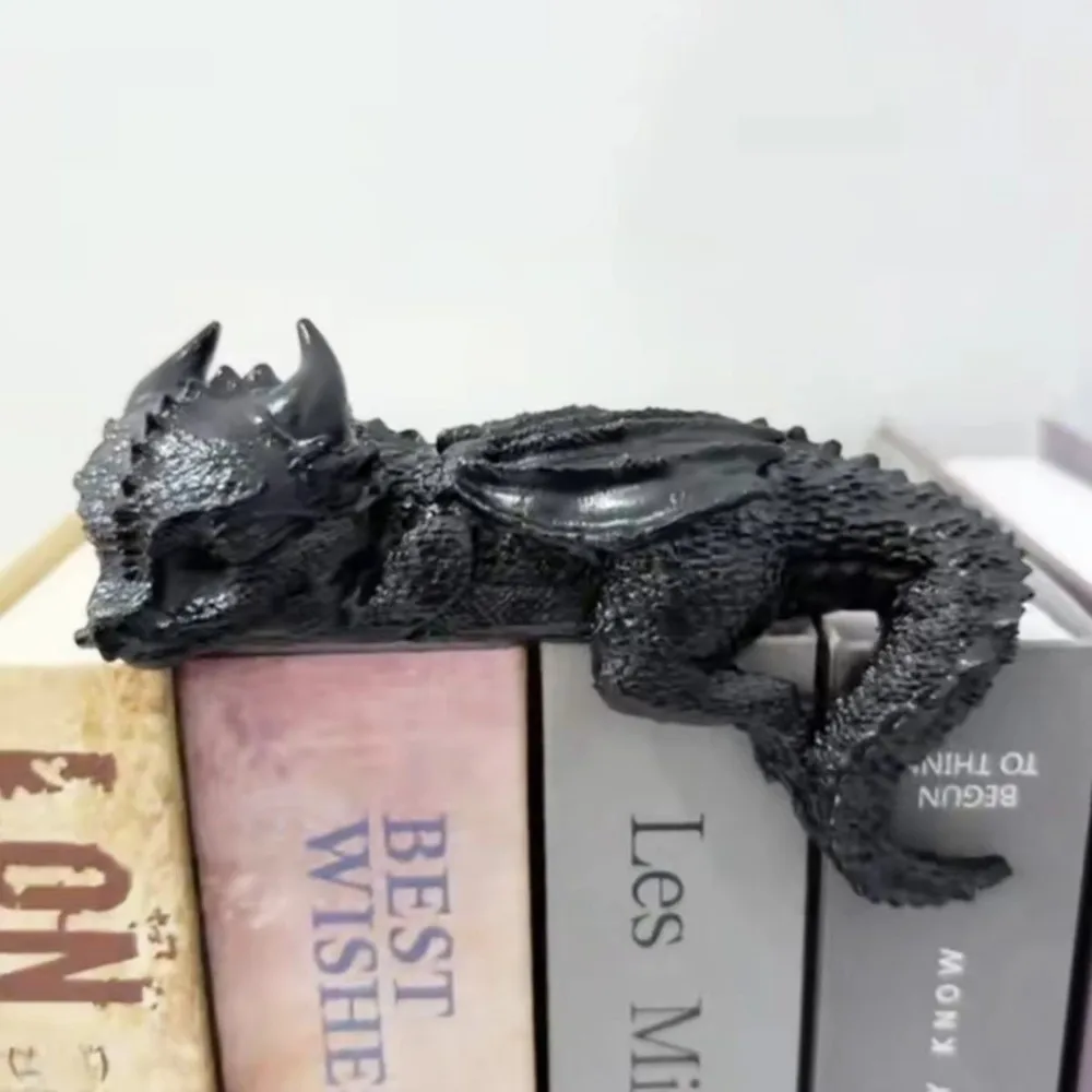 Collectible Resin Dragon Statue Decoration Funny Desktop Ornament Figurine Western Fantasy Dragon Sculpture Home Decor