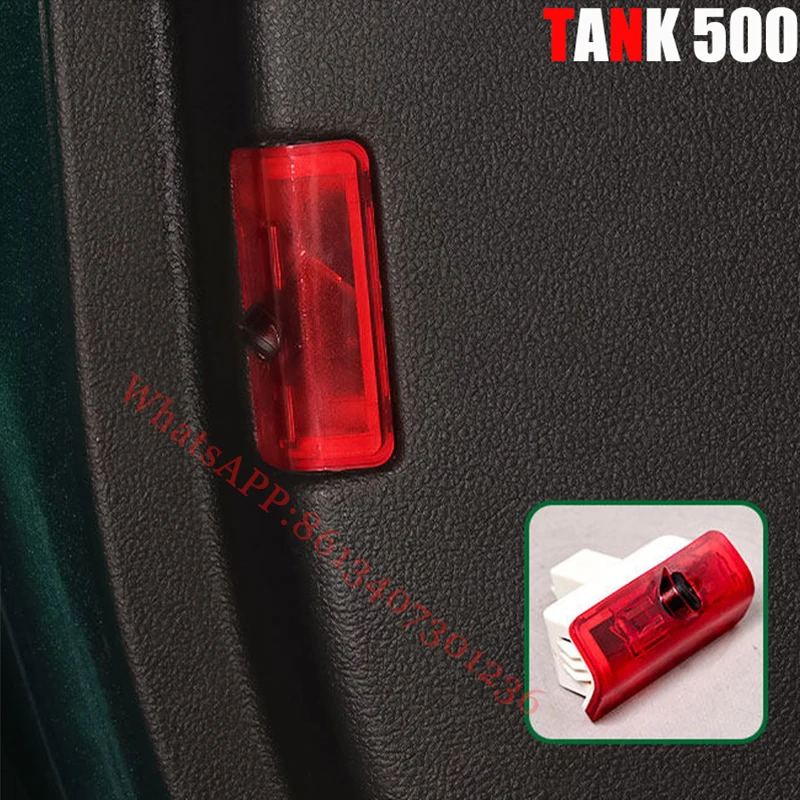 For Great Wall Tank 500 Door Welcome Light Modification Non Destructive Replacement of Automotive Atmosphere Light Accessories