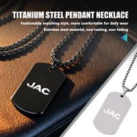 Necklace Stainless Pendant Men's Custom Anniversary Gift For JAC J3 J2 S5 A5 J5 J6 J4 S2 T8 RF8 M3 M4 X8 Plus A5 E10X