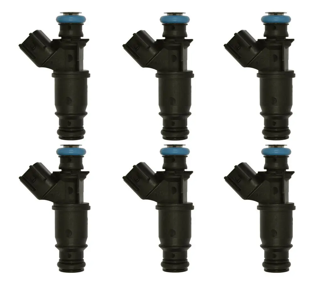 6Pcs Fuel Injector For Buick Allure LaCrosse Lucerne & Pontiac Grand Prix 3.8L