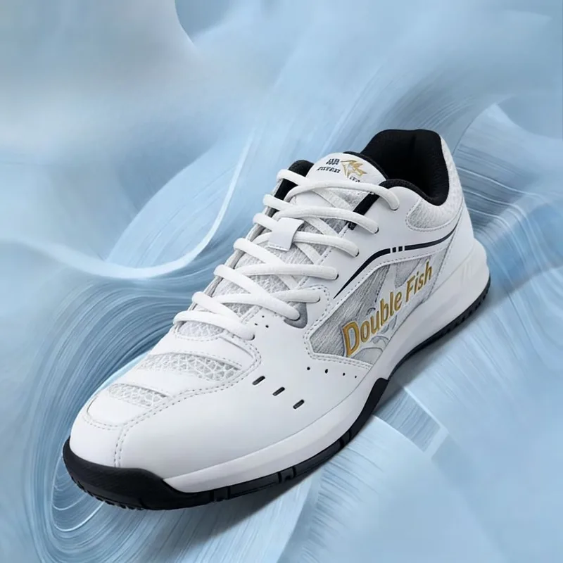 

Original Brand Badminton Shoe Mesh Breathable Tennis Shoe Light Weight Table Tennis Shoes Wearable Indoor Court Shoes Couples