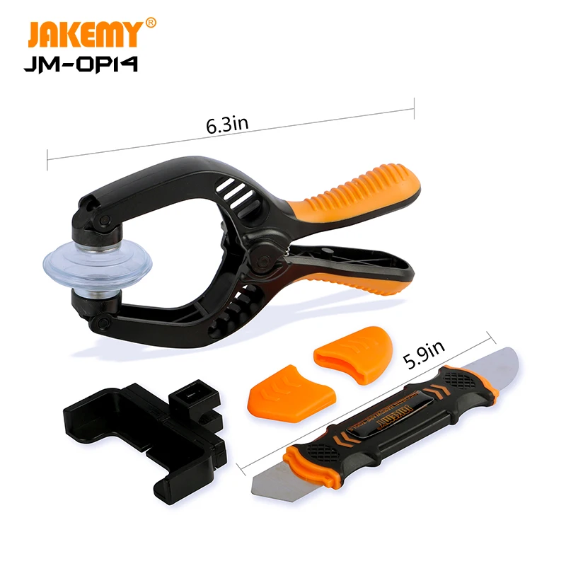 JAKEMY JM-OP14 2 IN 1 Professional Handy LCD Screen Opening Pliers for Cell Phone Pad Home Electronics DIY Repair Disassemble