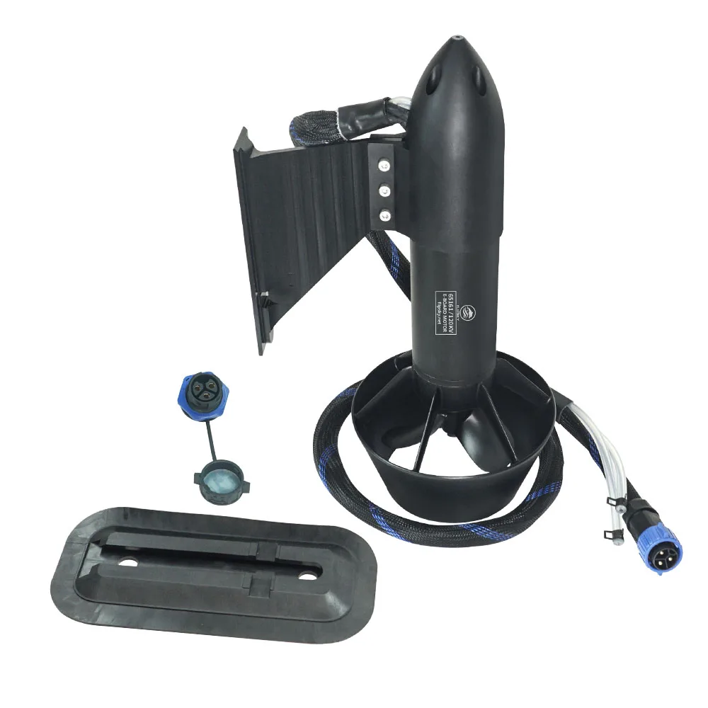 65161 6000W 120KV Waterproof Brushless Underwater Thruster Motor for Electric Boat Outboard Drive with 6-20S Voltage