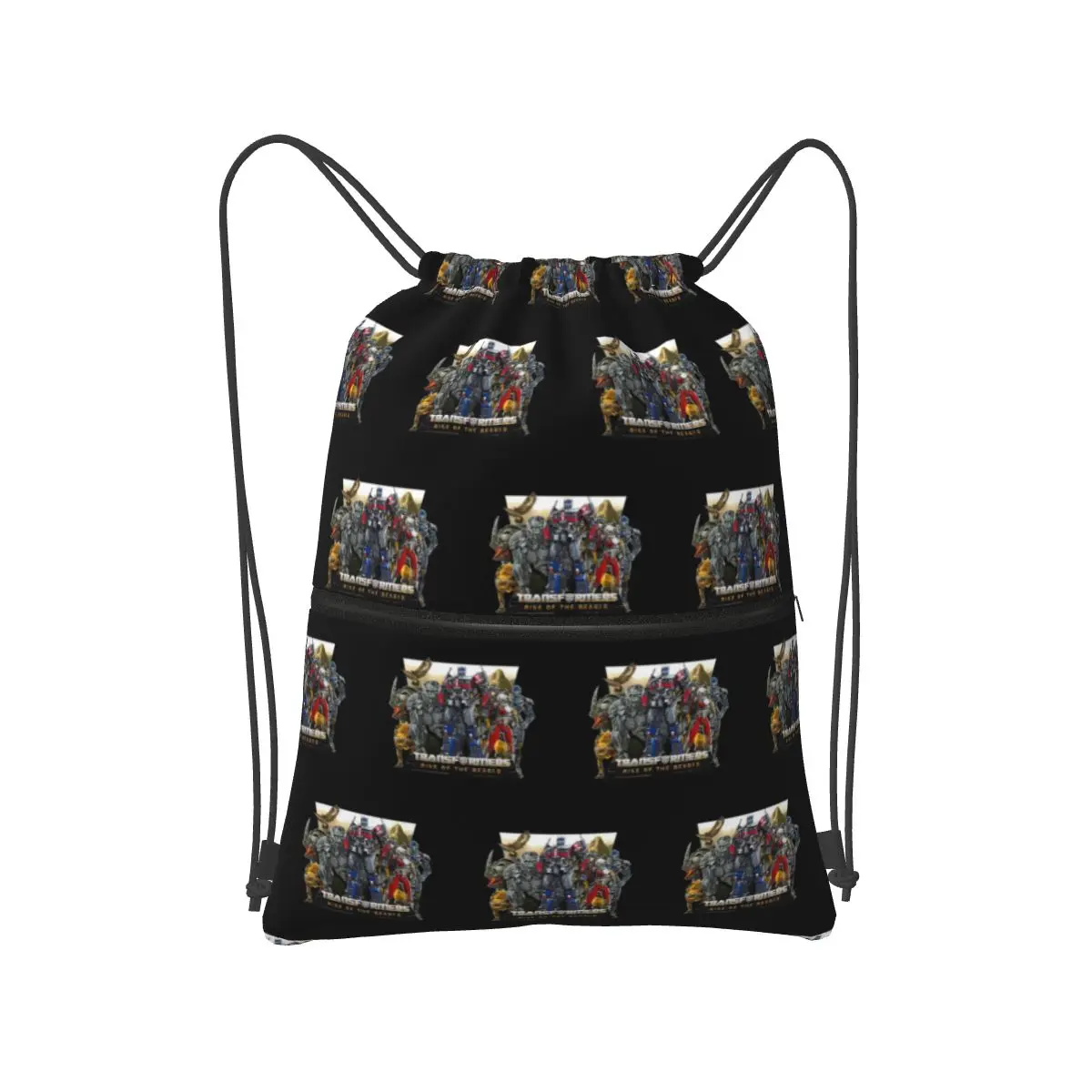 

Рюкзаки Transformers Rise Of The Beasts, модные портативные рюкзаки на шнурке, карманная сумка для хранения, сумки для книг для мужчин и женщин, школьные