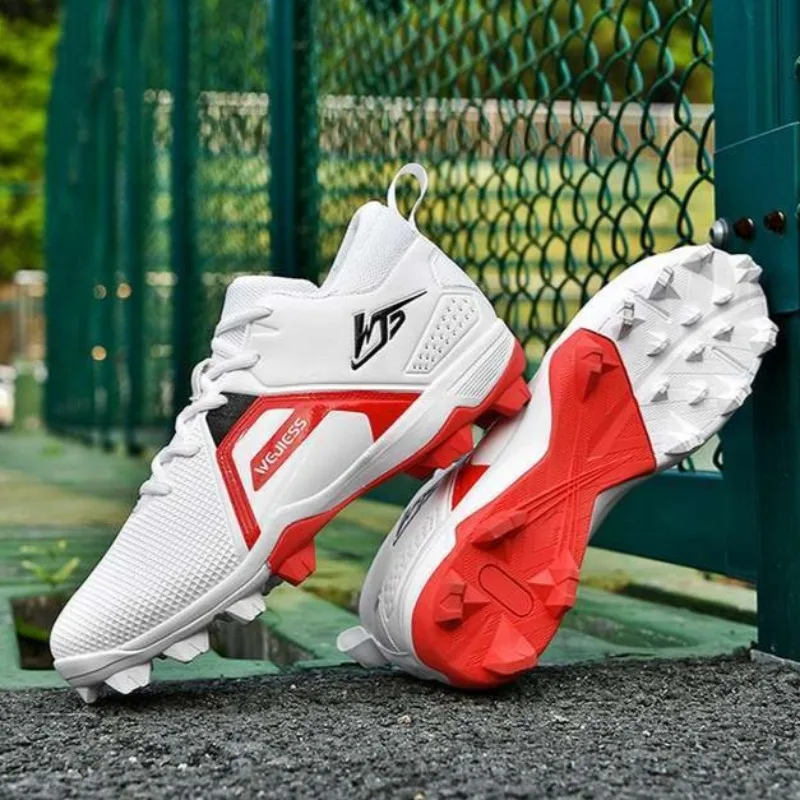Professional Men Baseball Shoes Anti-Slip Competition Sport Shoe Outdoor Lawn Sports Shoes For Man Big Size 46 Baseball Shoe Man