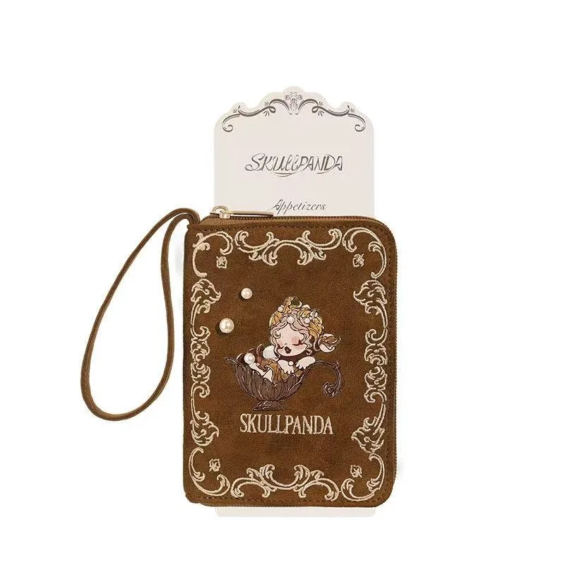 POPMART Origineel product Skullpanda Eettafelserie - Paspoorthouder Blind Box Randapparatuur Modieus verrassingscadeau