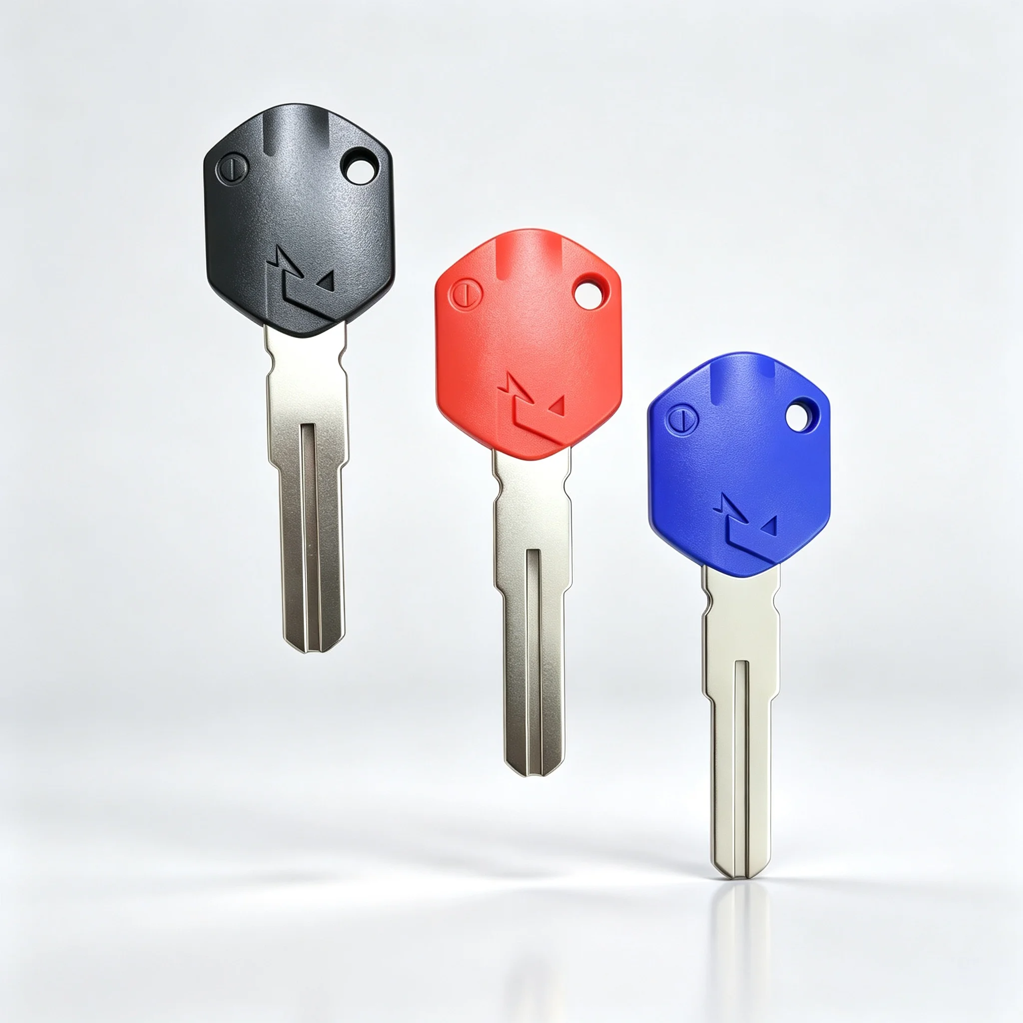 1Pcs/3Pcs  Key Cut Blade Can Loaded With Chips 1 Blank Motorcycle Keys For KTM 1050 RC8R 1190 1290 Plastic Metal