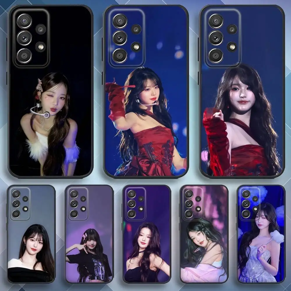 

J-Jang W-Won Singer young Phone Case For Samsung S 25,24,23,22,30,21,10,9,Ultra,Plus,Lite,FE,4,5 G Soft Black Case