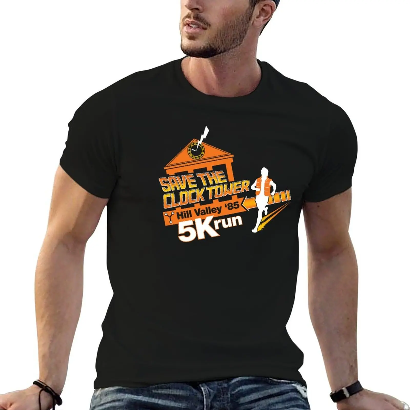 Save The Clock Tower T-Shirt shirts graphic plus size clothes fitted t shirts for men