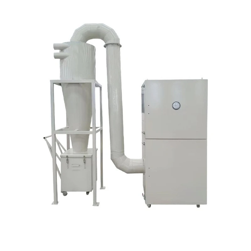 

Industrial dust collector Mobile stand-alone metal dust collection and separation air delivery, cyclone dust collector