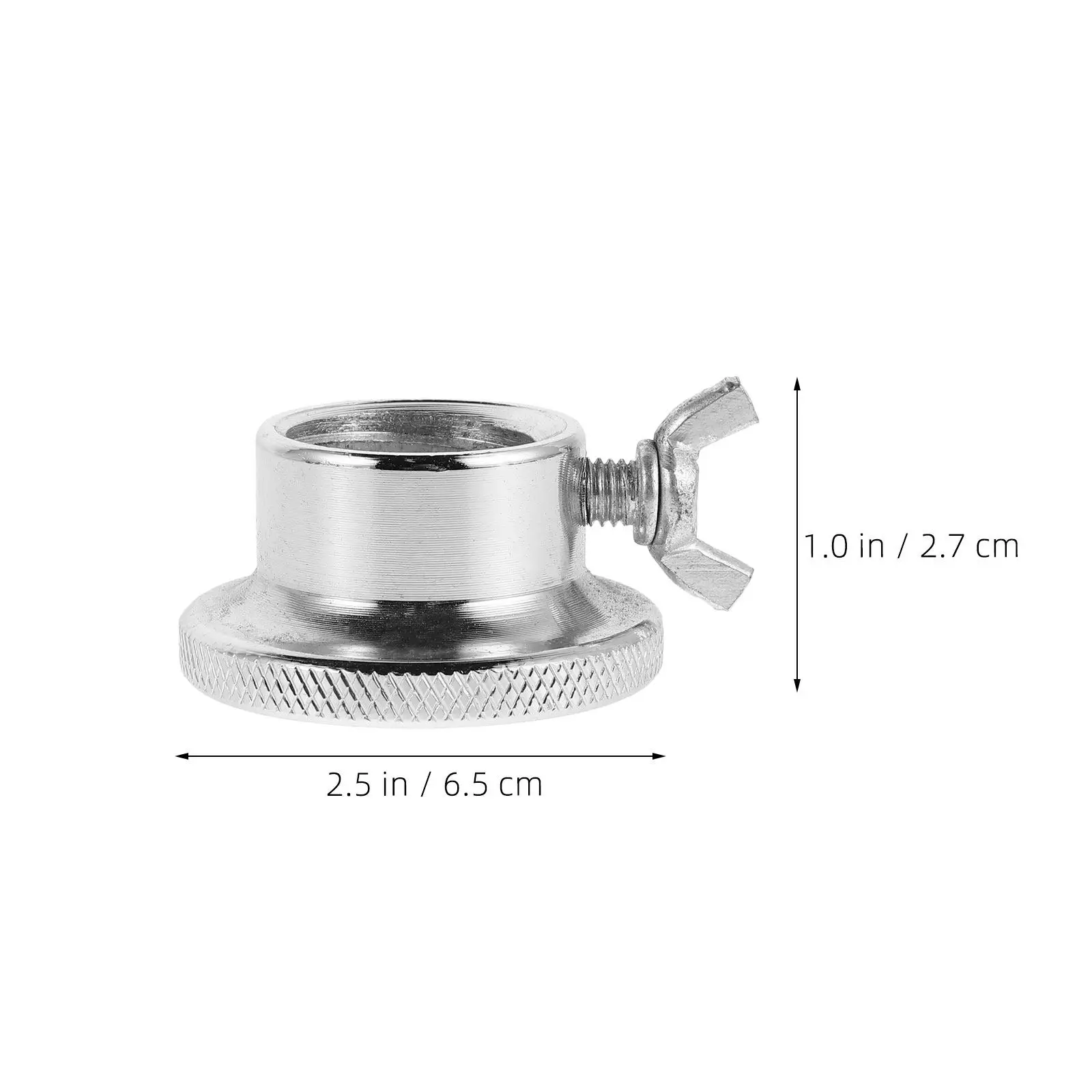 Picture 4: 4Pcs Dumbbell Anti-Loosening Clamps Stainless Steel Barbell Collar Screw Clamps Wide Compatibility Weight Plate Lock