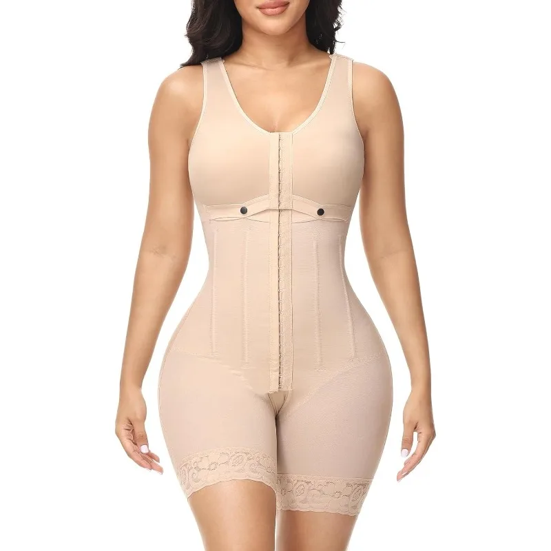 Fajas Colombianas Moldeadoras Body Shaping Underwear Tummy Tuck After Surgery Compression Postpartum Full Body Shaping Clothing