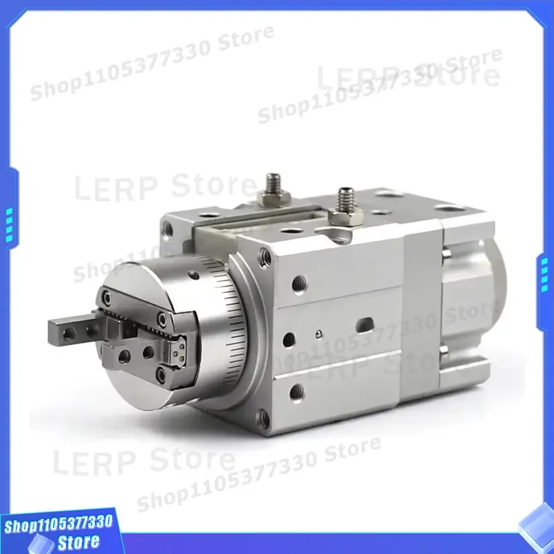 YBL MRHQ Series 180 Degree Double Acting Rotating Pneumatic Clamp Fixture Affordable Clamping Finger Air Cylinder Parts New