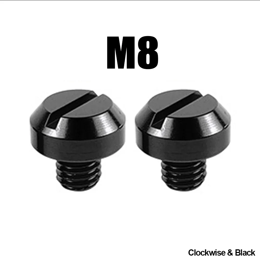 2PCS M8 M10 * 1,25 Motorrad Spiegel Loch Stecker Schraube Schrauben Für Yamaha Honda Kawasaki Suzuki BMW Aprilia Ducati universal