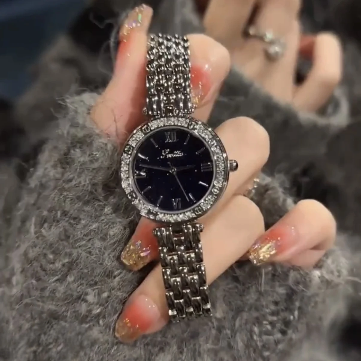 Starry Sky New Women Watch Light Luxury Brand Stainless Steel Ladies Business Watches Female Student Fashion Quartz Wristwatches