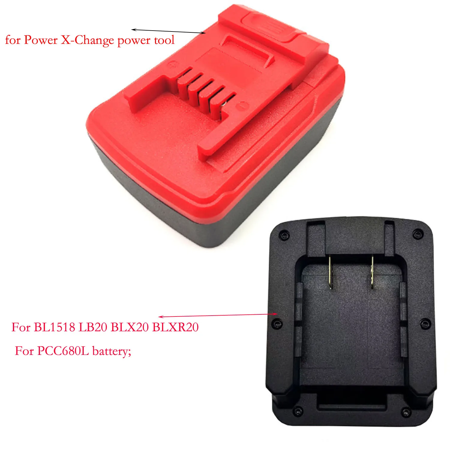 

Battery Adapter Converter For BL1518 LB20 BLX20 BLXR20 PCC680L PCC682L FMC680L SCB20C-A9 For Power X-Change 18V Power Tool