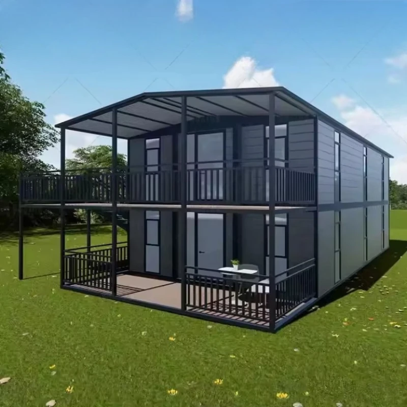 Portable Luxury Prefabricated House Standard 20ft 30ft 40ft Expandable Container House Suitable for Office Living House