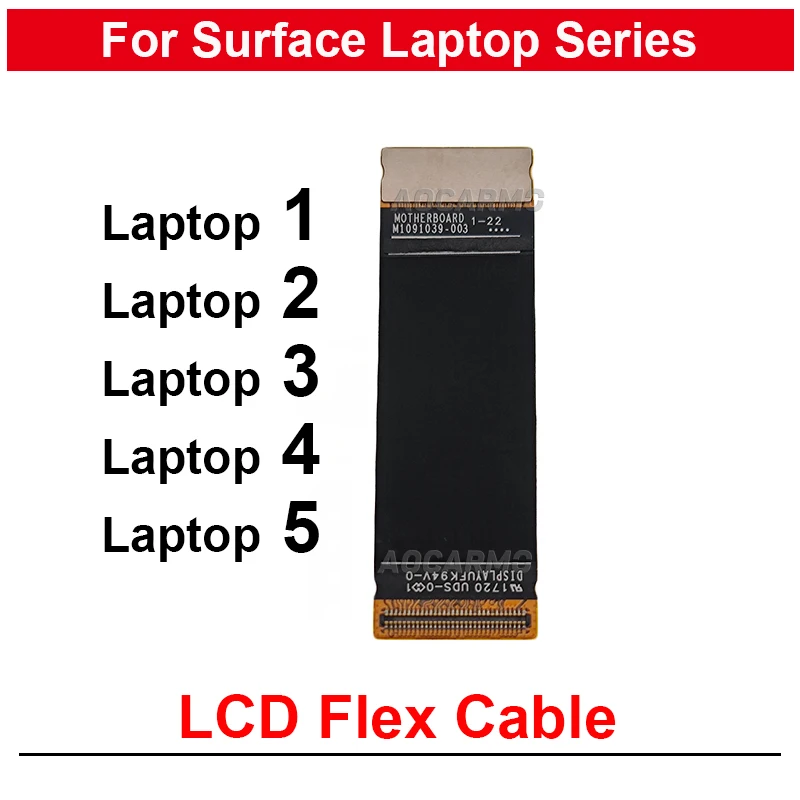 M1091039-003 LCD Flex Connection Display Screen Flex Cable RepairPart For Microsoft Surface Laptop 3 Laptop 1 2 3 4 5 13.5/ 15