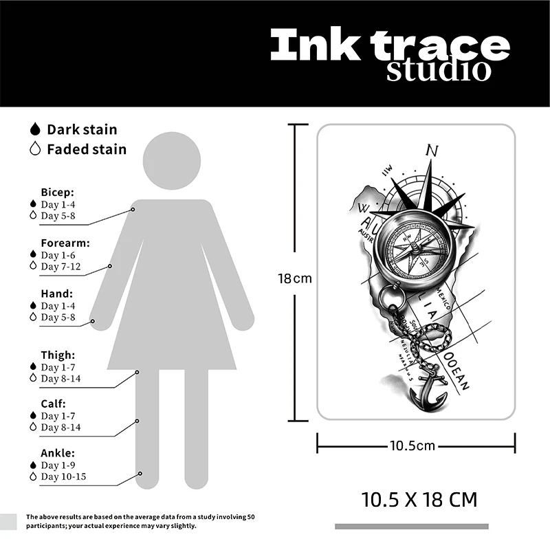 Thumbnail 2 - #32 Highest Rated Temporary Tattoo Stickers to Buy in 2026
