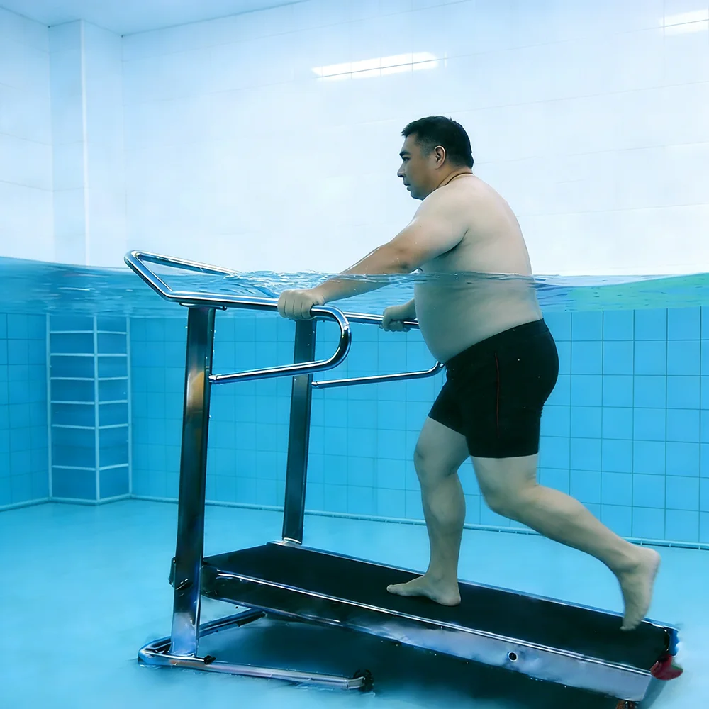 Underwater Treadmill For Swimming Pool - Low Impact Rehabilitation Therapy Equipment Joint-Friendly Exercise Machine