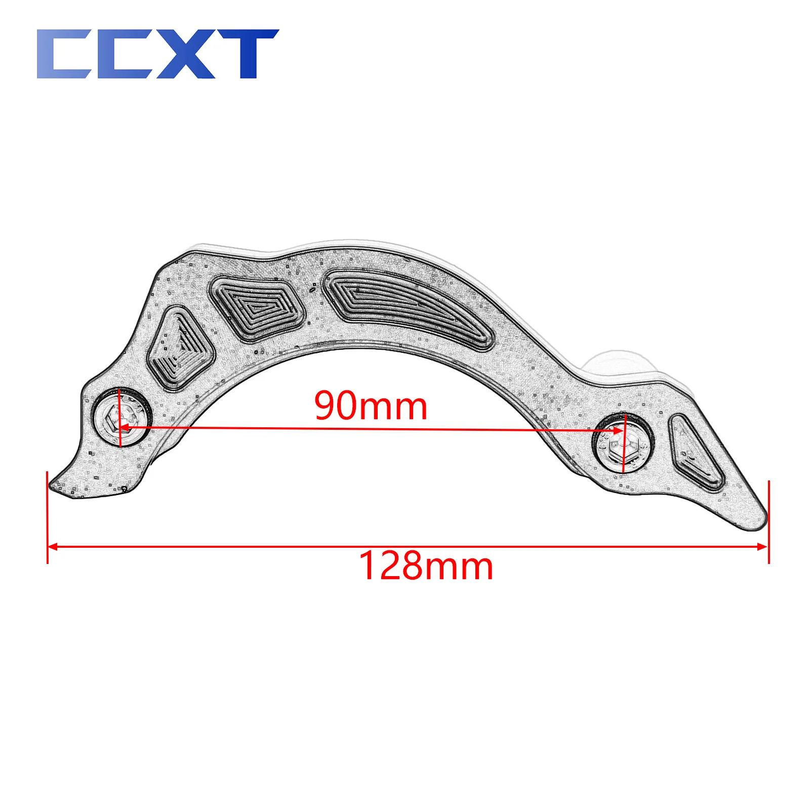 Accesorios de motor CNC para motocicleta, cubierta de protección de piñón, tapón de cadena Magneto para Zongshen 250cc 300cc KAYO K6 T6 KEWS K16