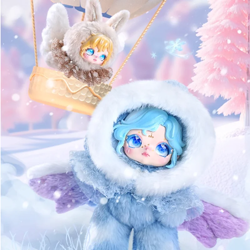 

In Stock Dumia Snow Trail Secret Language Plush Vinyl Blind Box Articulation Mobility Cartoon Doll Pendant Decorative Ornaments