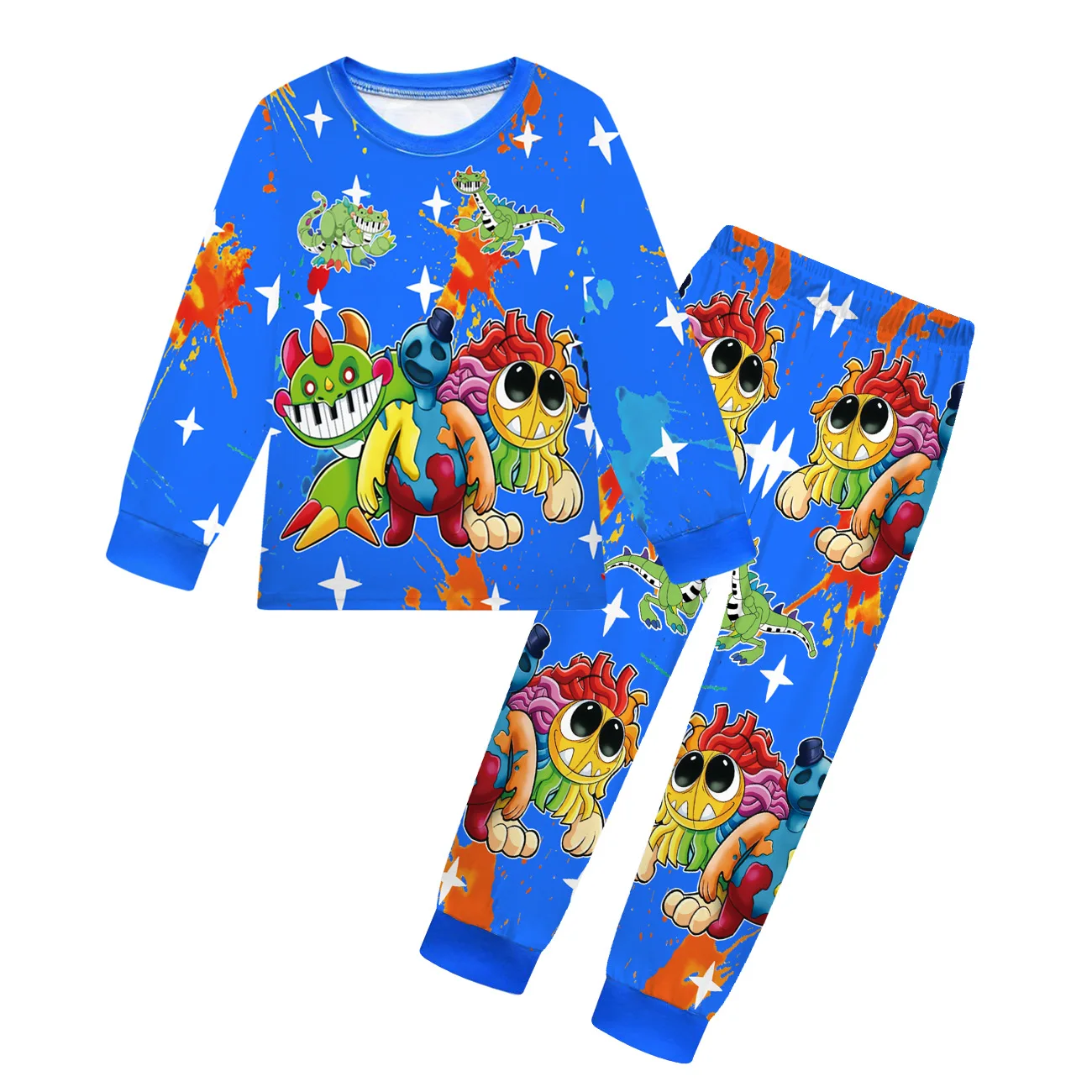 Kids Set Lion Yarnaby Clothing Girls Nightmare Critters tops and pants Toddler Girls Birthday Party Gift Pajamas