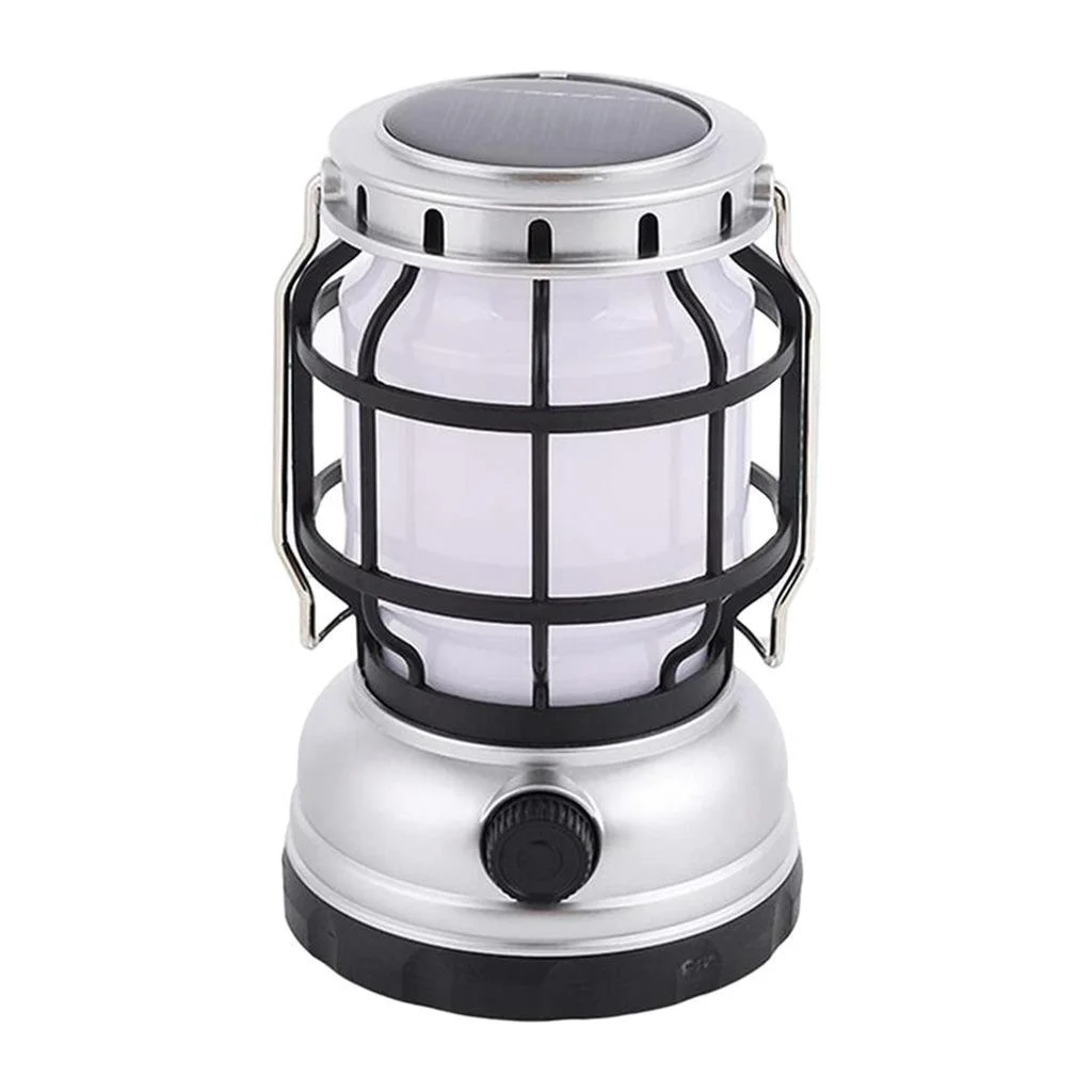New Creative White Cob LED Portable Rechargeable Camping Lantern ABS Body Climbing Waterproof Battery Powered Garden Lighting view 5