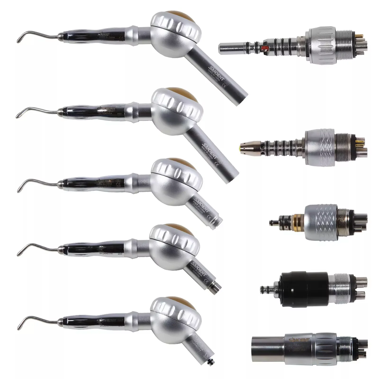 Dental Polisher Hygiene Air Flow Prophy Unit Handpiece fit KaVo NSK Sirona Air Quick Coupling Coupler 2/4/6Hole