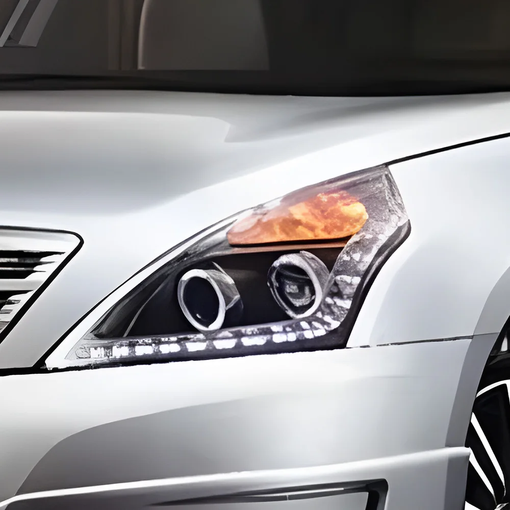 

Автомобильные передние фонари для Nissan Altima 2008-2012, светодиодные автомобильные фары в сборе, обновление, высокое качество, 2 линзы проектора, инструменты, аксессуары