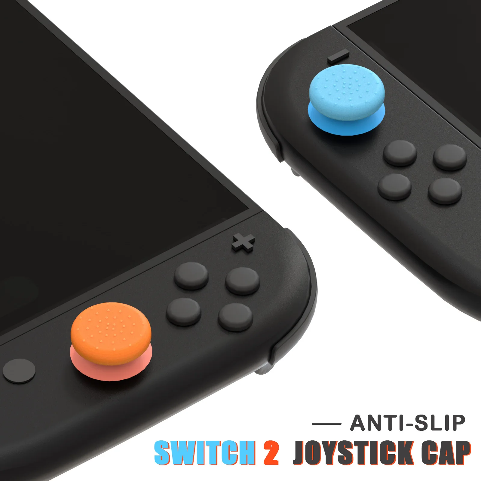 Left and right handle rocker cap For Nintendo Switch 2 rocker cap Rocker 3D non-slip button cap