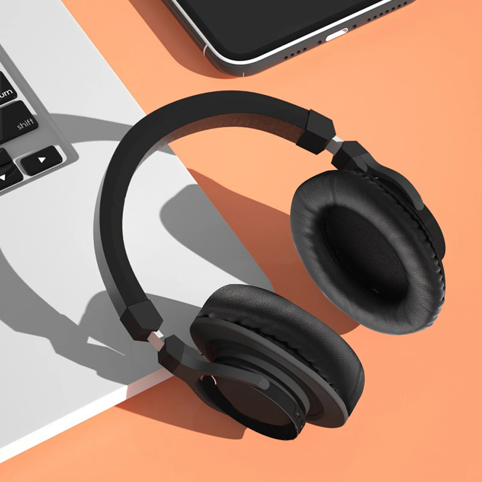 

2Pcs Earphone Sponge Covers Soft Comfortable Durable Breathable High Elastic Replacement Headphone Pads Headset Cover for