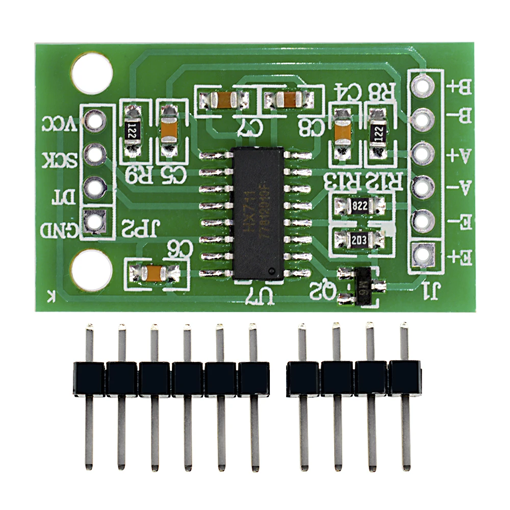 Load Cell 100G 1KG 2KG 3KG 5KG 10KG Load Cell Module Electronic Scale Aluminum Alloy Loading Pressure Sensor Module with Cable