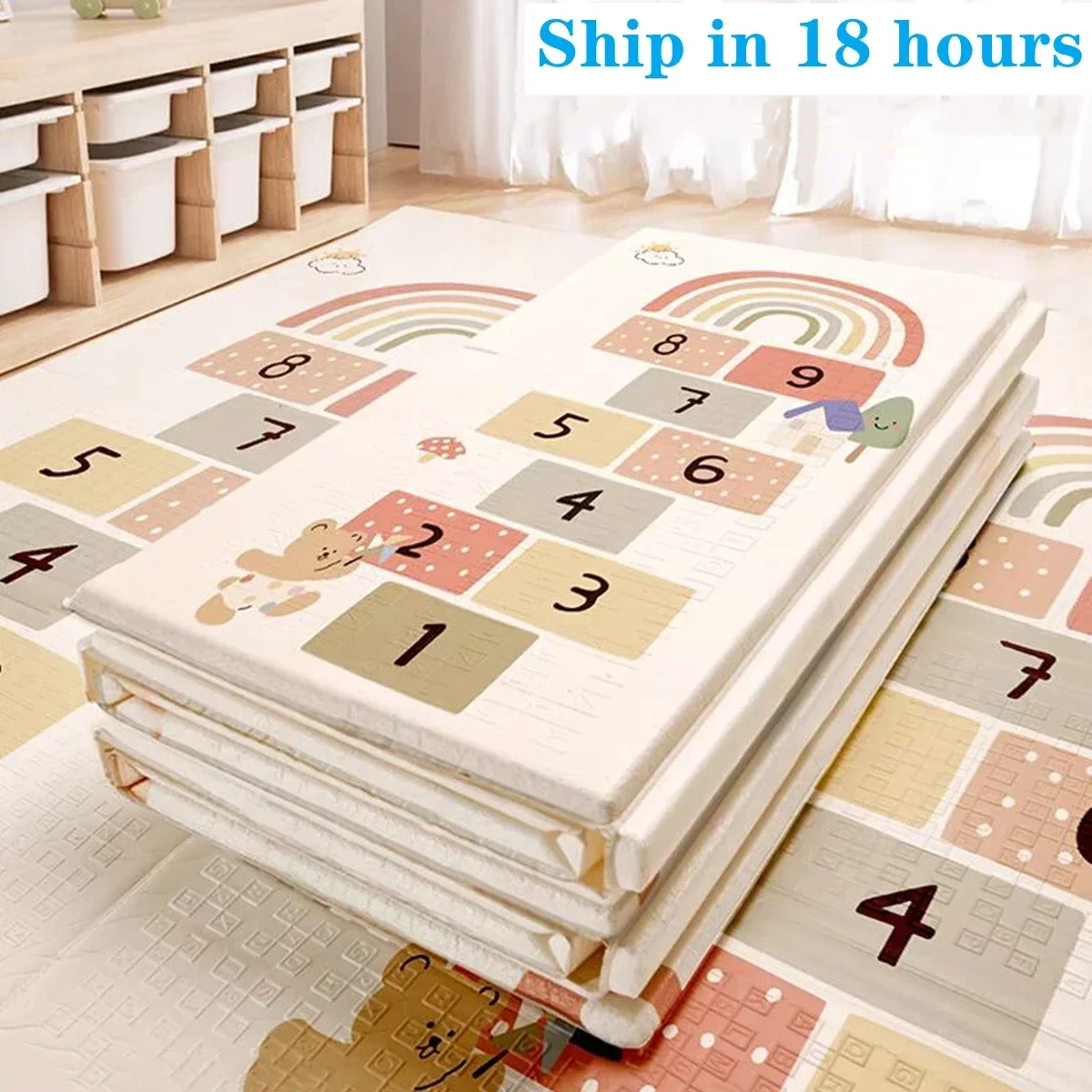 Thumbnail 2 - #31 Foldable Baby Play Mats Deals & Discounts