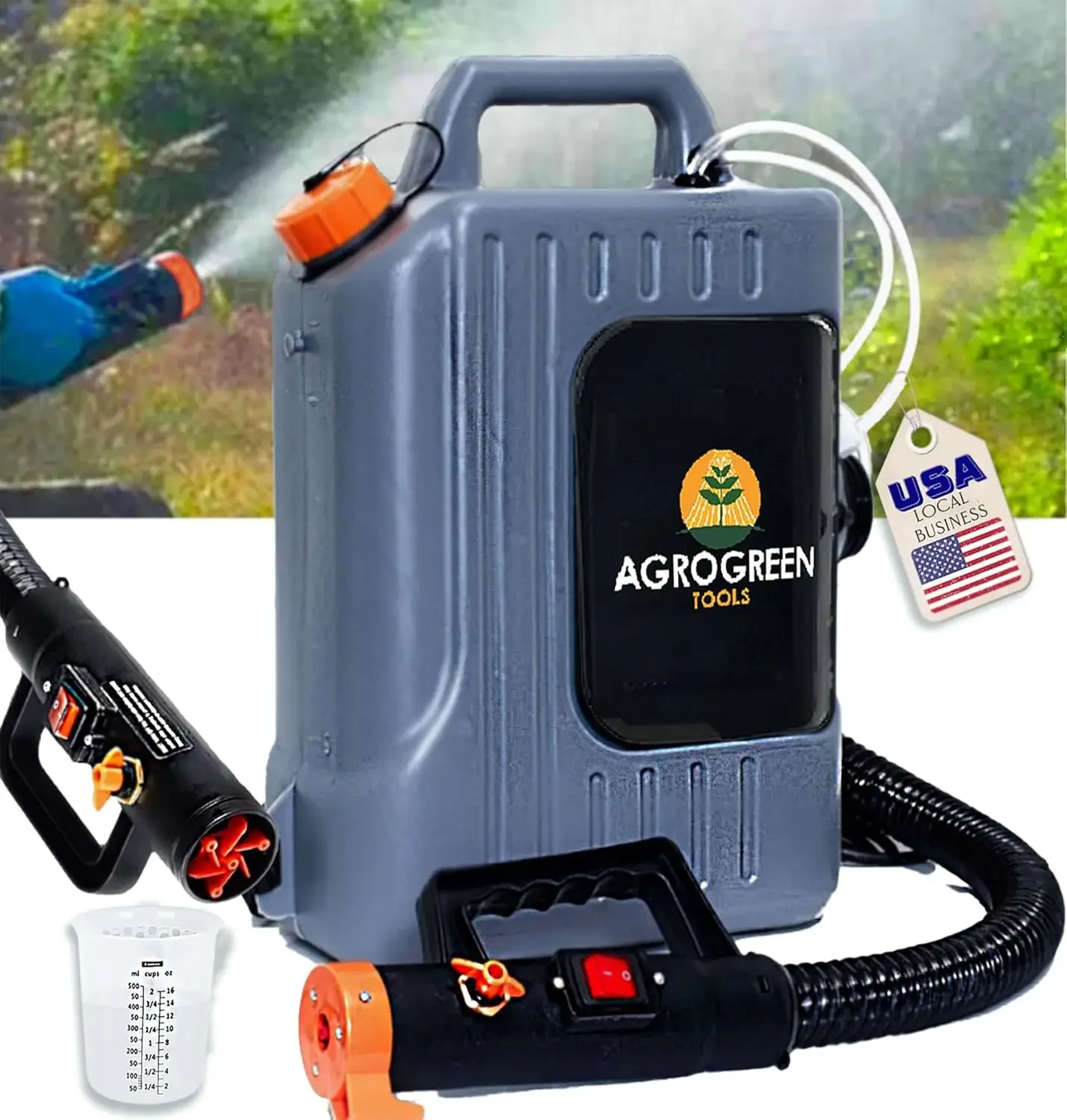 

Machine 10L Backpack Fogger Sprayer- Disinfectant Fogger, Commercial Bug Sprayer, Mosquito