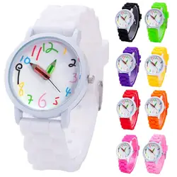 Pencil Pointer All-Match Intelligent Digital Quartz Kids Watch Boys Girls Fashion Sports Watch Clock Children Wrist Watches New