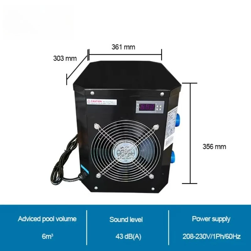 

Hot Sale High Efficiency Air Source DC Inverter Solar Electric Swimming Pool Heating Heat Pump Water Heater Chiller