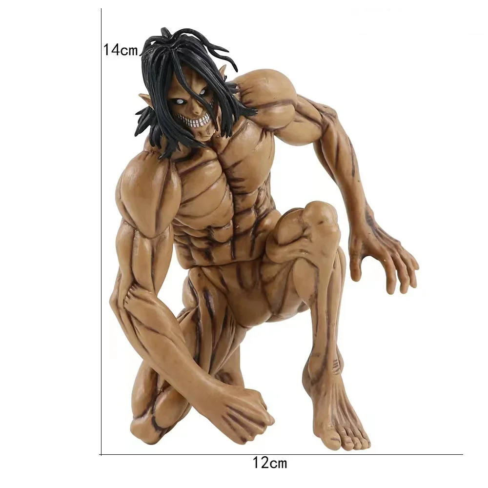 Attacco su Titano Eren Jaeger Giant ver. Action Figure Modello da collezione Doll Figure Giocattoli per bambini Regalo di Natale