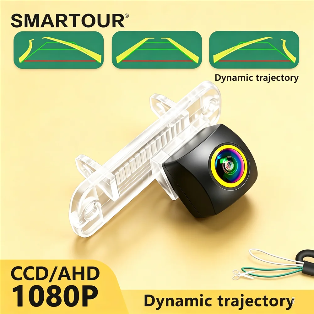 Rear View Backup Camera For Mercedes R-Class 12-14, ML350 2012, GL 2014 AHD 1080P Fisheye Dynamic Parking Guideline Night Vision
