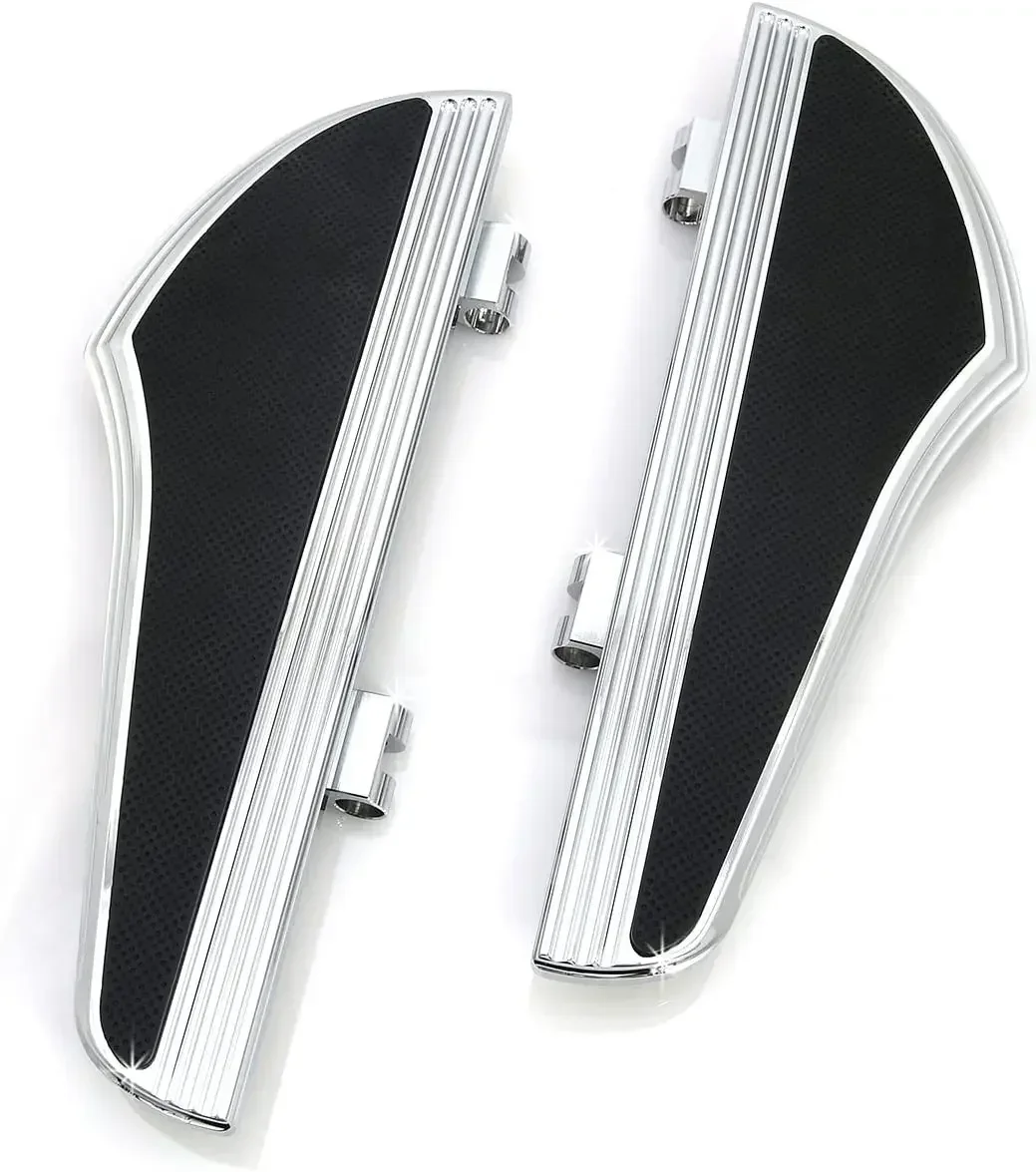 Motorcycle Defiance Chrome floorboards heel toe shifter Lever highway footrest for Harley touring bagger street road softail