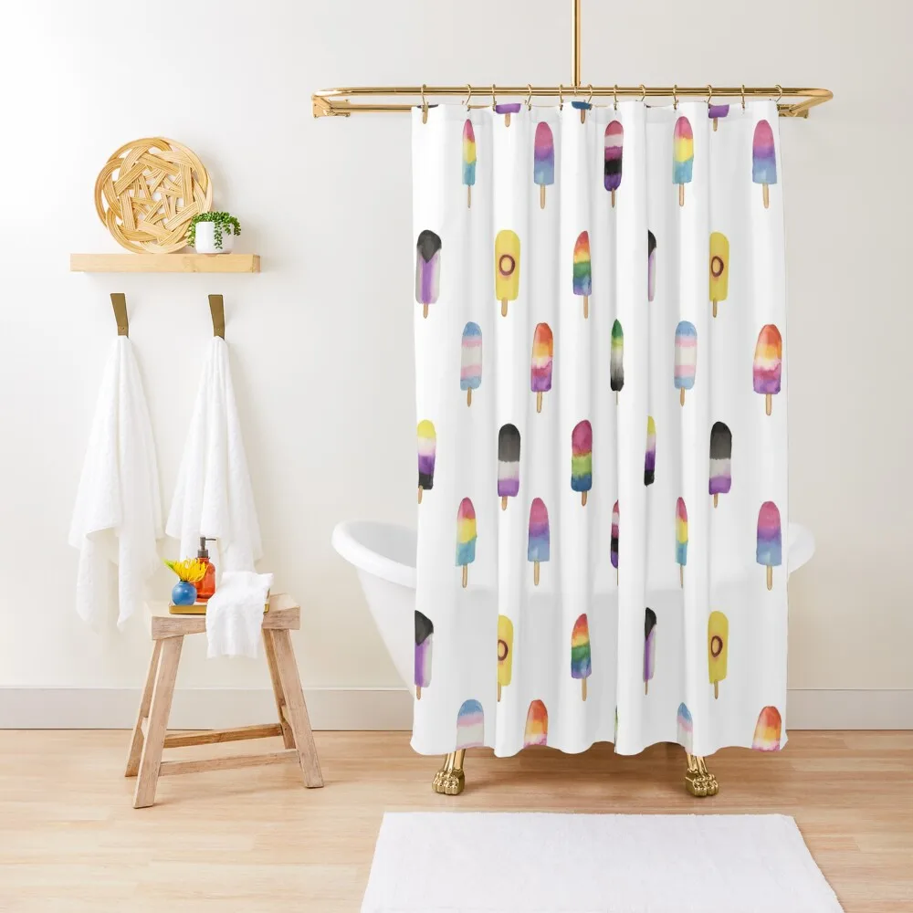 

Pridesicles Shower Curtain Shower Bathroom Shower Sets For Bathroom Set For Bathroom Bathtub Curtain