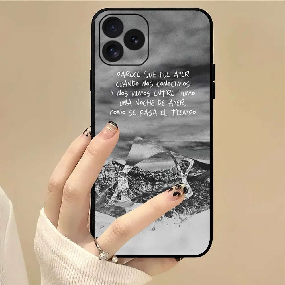 Singer Dellafuente FC Artwork Phone Case For iPhone 11 12 13 14 15 8 XS Mini X XR PRO MAX Plus Cover