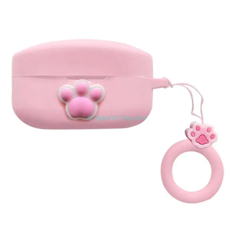 سيليكون مقاوم للغبار E74D لغطاء واقي الحالة لـ WF-1000XM4 Bluetooth-CompatiBl