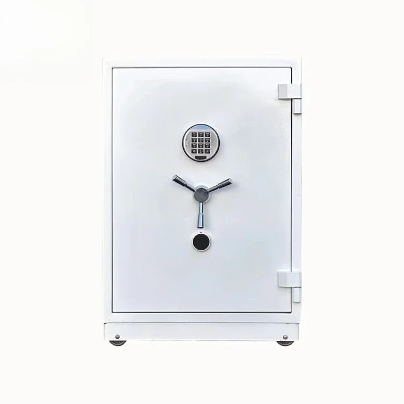 【Fashionable】2024 New Designed Two Hours Fireproof Digital & Key Combination  Heavy Home Use Exquisite Large Cabinet Safe Box