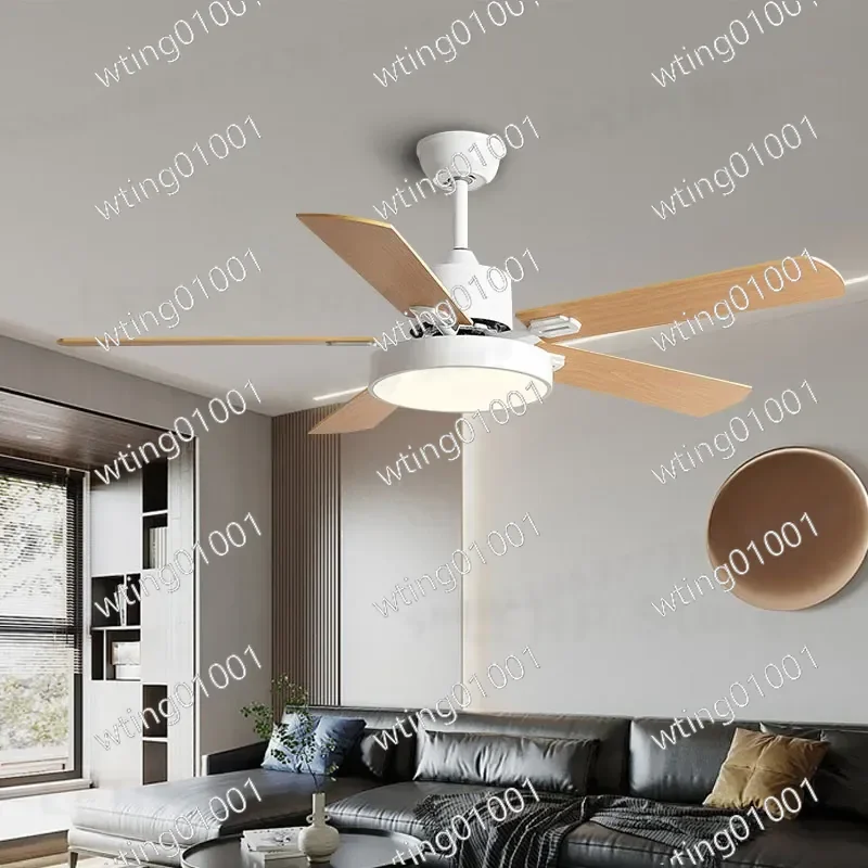 for Zhongshan Manufacturer Wholesale Customizable Variable Frequency Energy Saving Ceiling Fan Light with Remote Control view 2