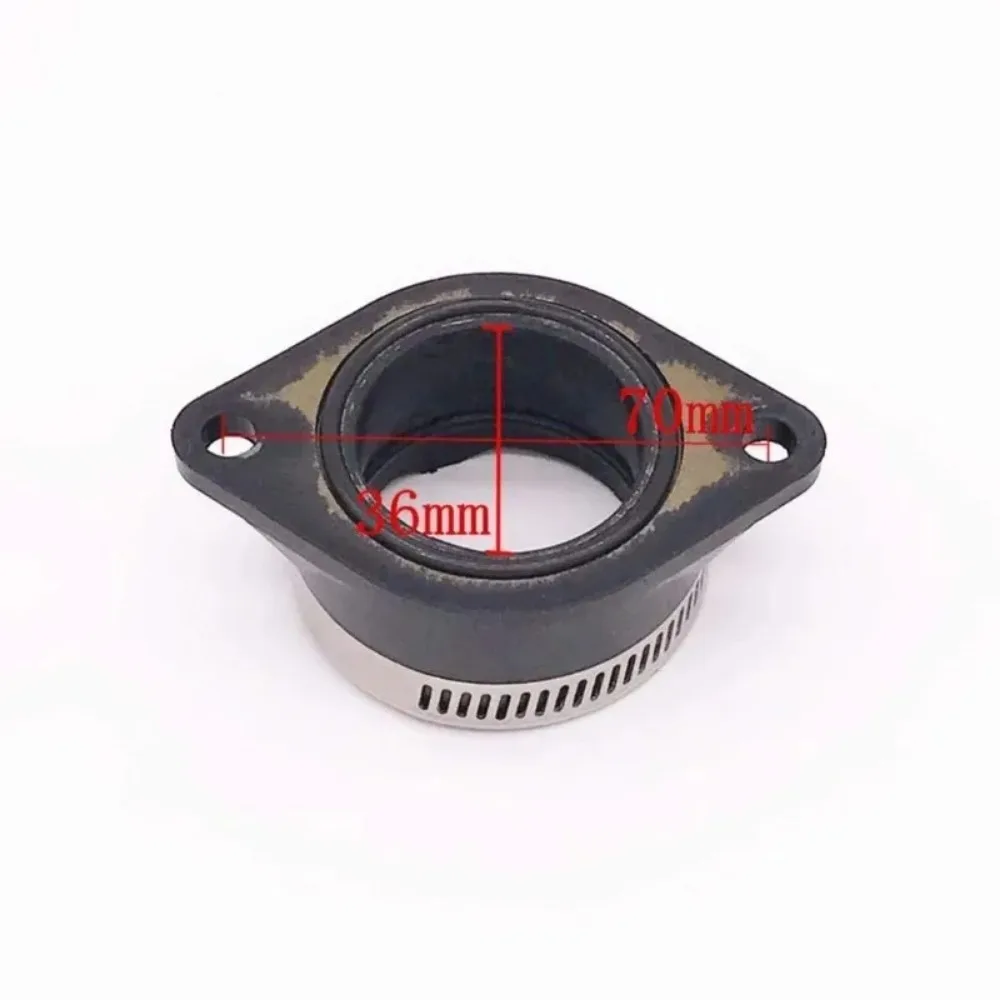 Motocross Air Intake Motorcycle Carburetor Adapter Inlet Intake Pipe Rubber Fit for KEIHIN MIKUNI KOSO PE PWK21-34