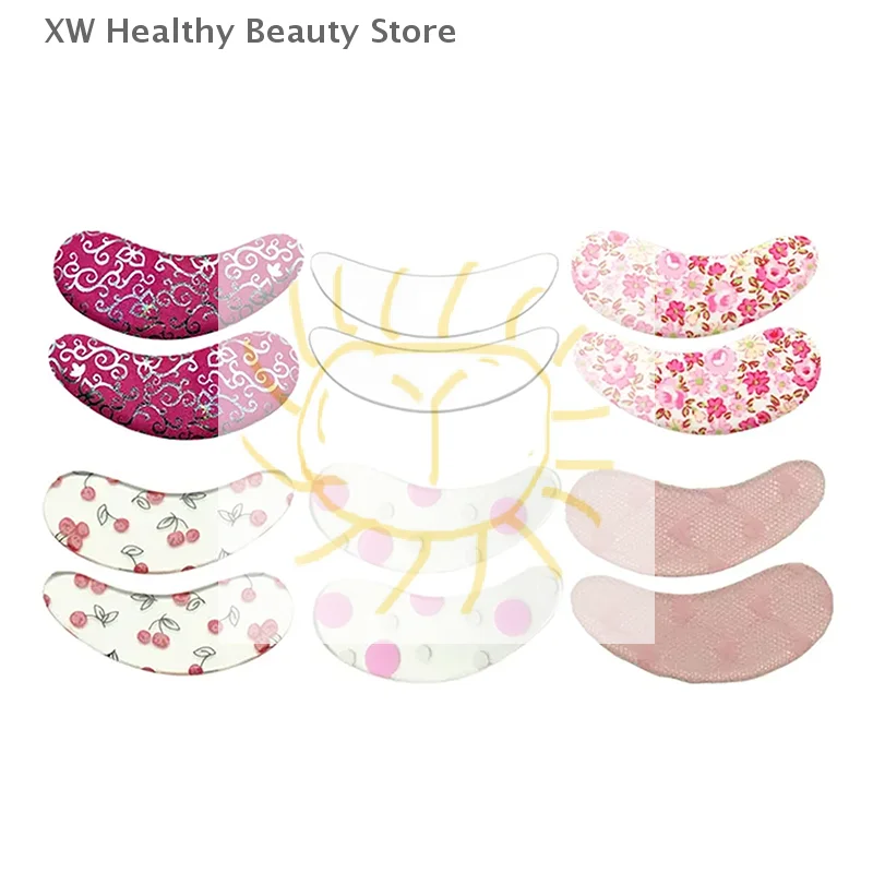 1 par de parches de silicona para ojos son adecuados para ojeras y máscara de ojos de gel refrescante femenina hinchada y reutilizable.
